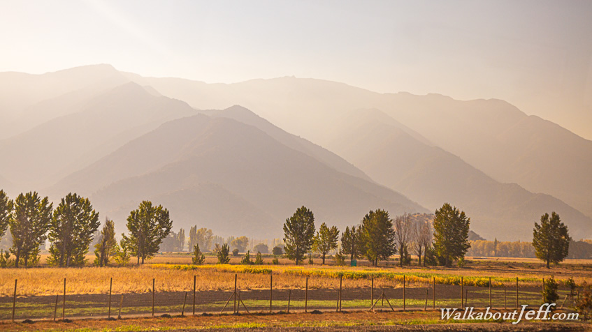A long drive to Santiago