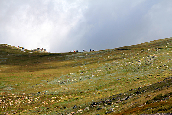 People at Rawson Pass