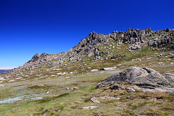 North Ramshead from the saddle