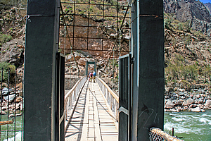 The swingbridge