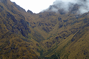 Dead Woman Pass across the valley 
