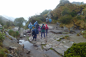 Ruin at the top of the pass 