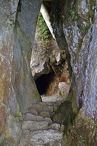 Inside the tunnel 
