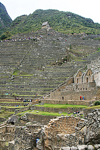 Looking back to the main view point 