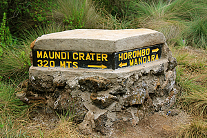 Sign at the junction