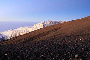 Glacial remnant of 11,000 year old ice cap